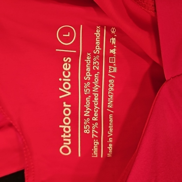 💕OUTDOOR VOICES💕 Cross Back Tennis Minidress ~ PItaya Pink Large L NWT - Picture 13 of 14